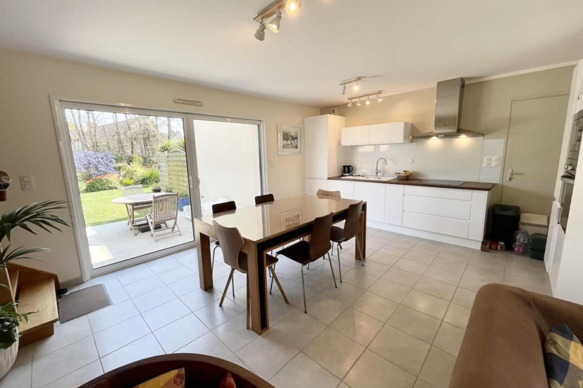 Jolie Maison Moderne A 200M Du Port De Lomener Ploemeur Kültér fotó